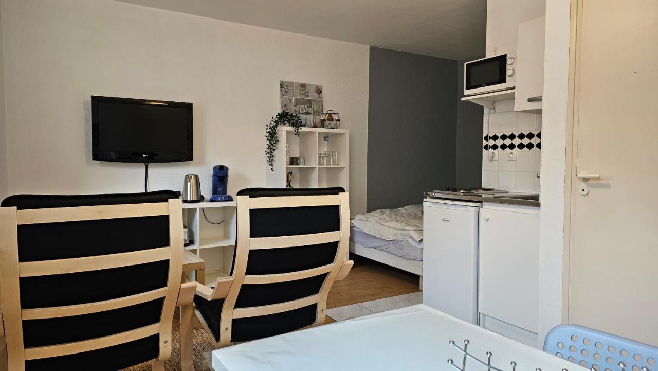 Studio Calme Proche Centre 랭스 외부 사진