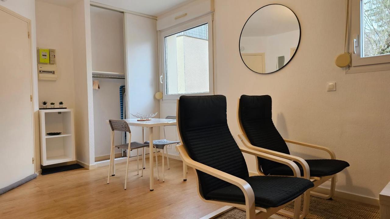 Studio Calme Proche Centre 랭스 외부 사진
